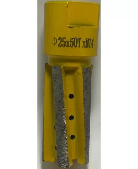 Diamond Grinding Bit 25mm X 50T X M14