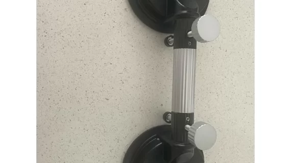 Aluminium handle clamp suction seam setter