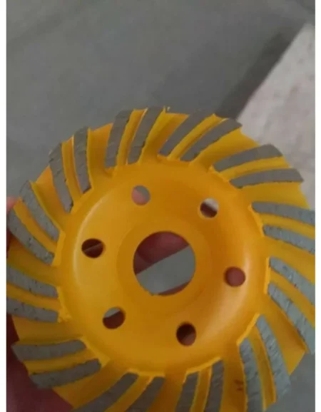 Diamond Cup Wheel 100 mm (Yellow)