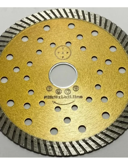 Turbo Continuous Rim Extra Strong 125mm Blade