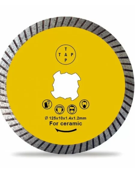 Turbo Diamond Blade 125 mm X-lock System (Bosch Style)