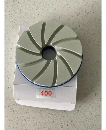 Snail lock 400 Grit 100mm Polishing pads