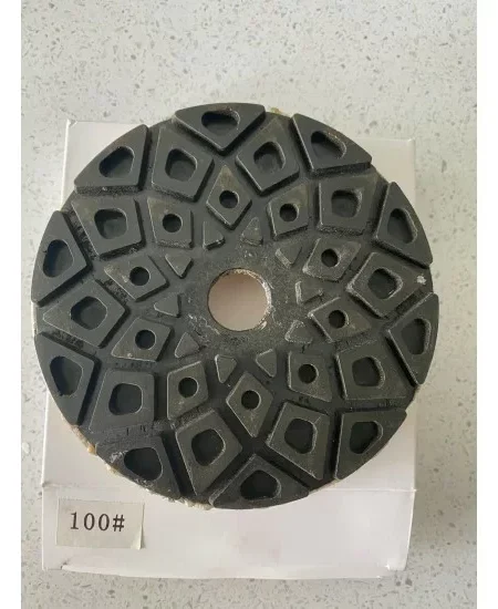 Snail lock 100 Grit 125mm Polishing pads