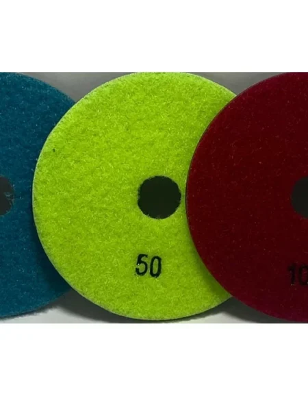 Aluminium Base Poloshing Pad 125mm (30 Grit)